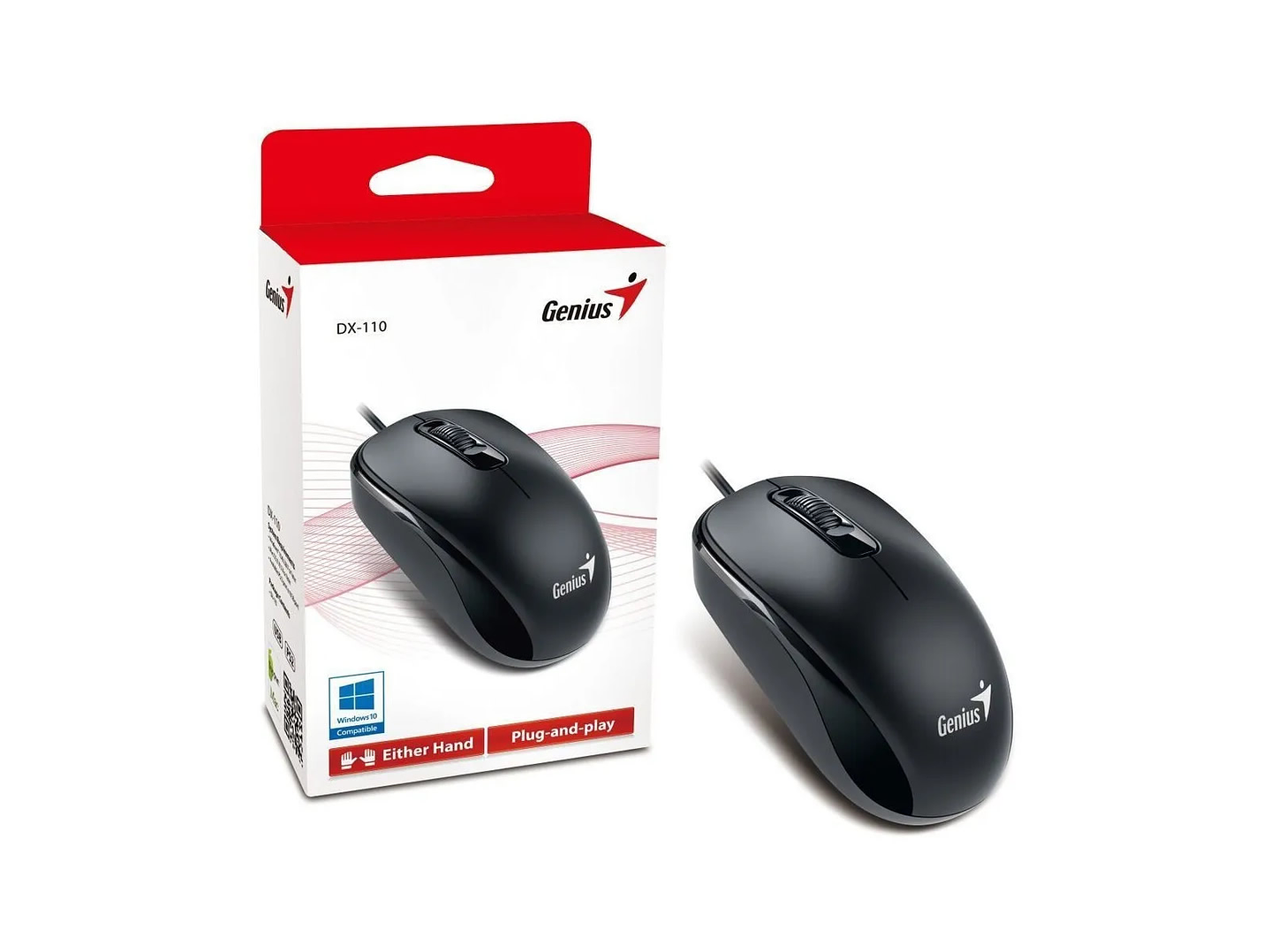 Mouse Optico Genius Dx-110 Alambrico USB 2