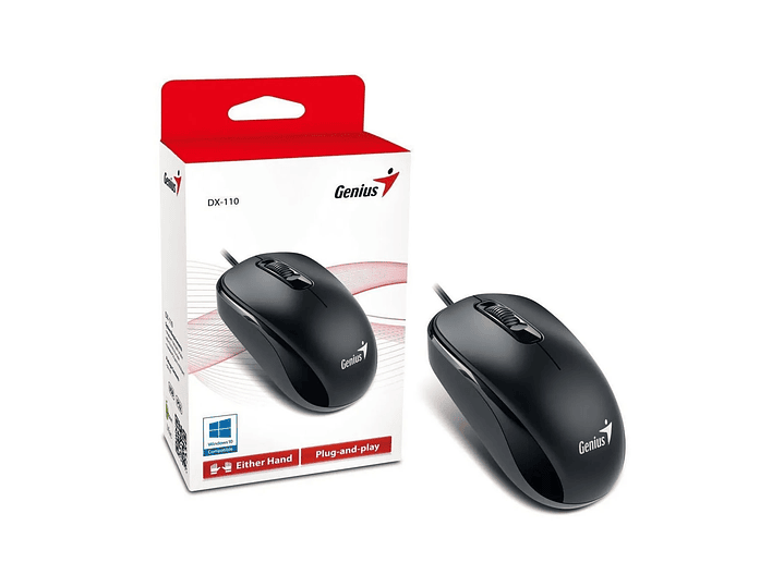 Mouse Optico Genius Dx-110 Alambrico USB 2