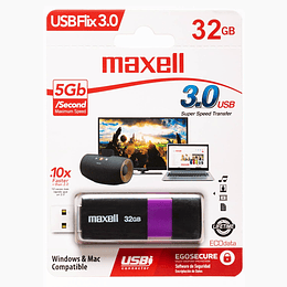 Pendrive 32GB Maxell USBFlix 3.0