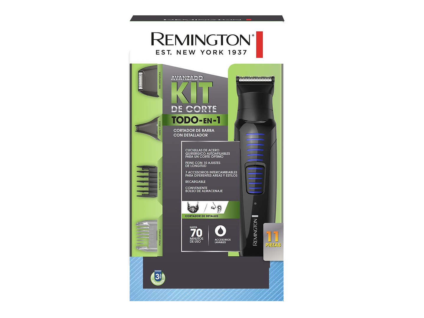 Cortadora Pelo Remington Recargable PG6125 2