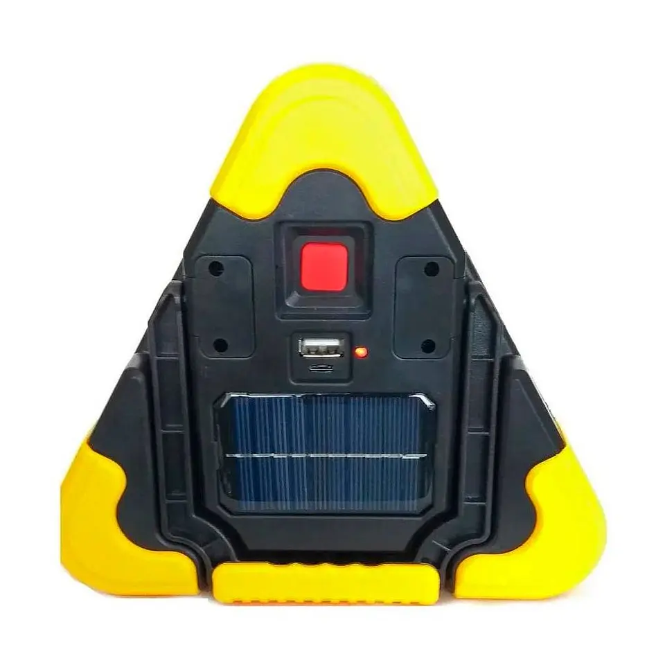 Triangulo Emergencia Led Recargable Solar Tecnolab 4
