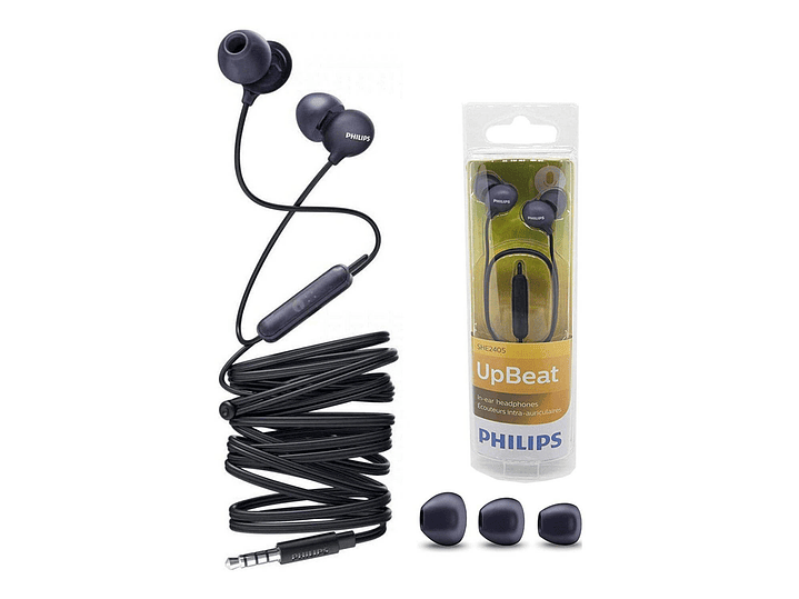 Audífonos Philips Manos Libres SHE2405 Negro 2