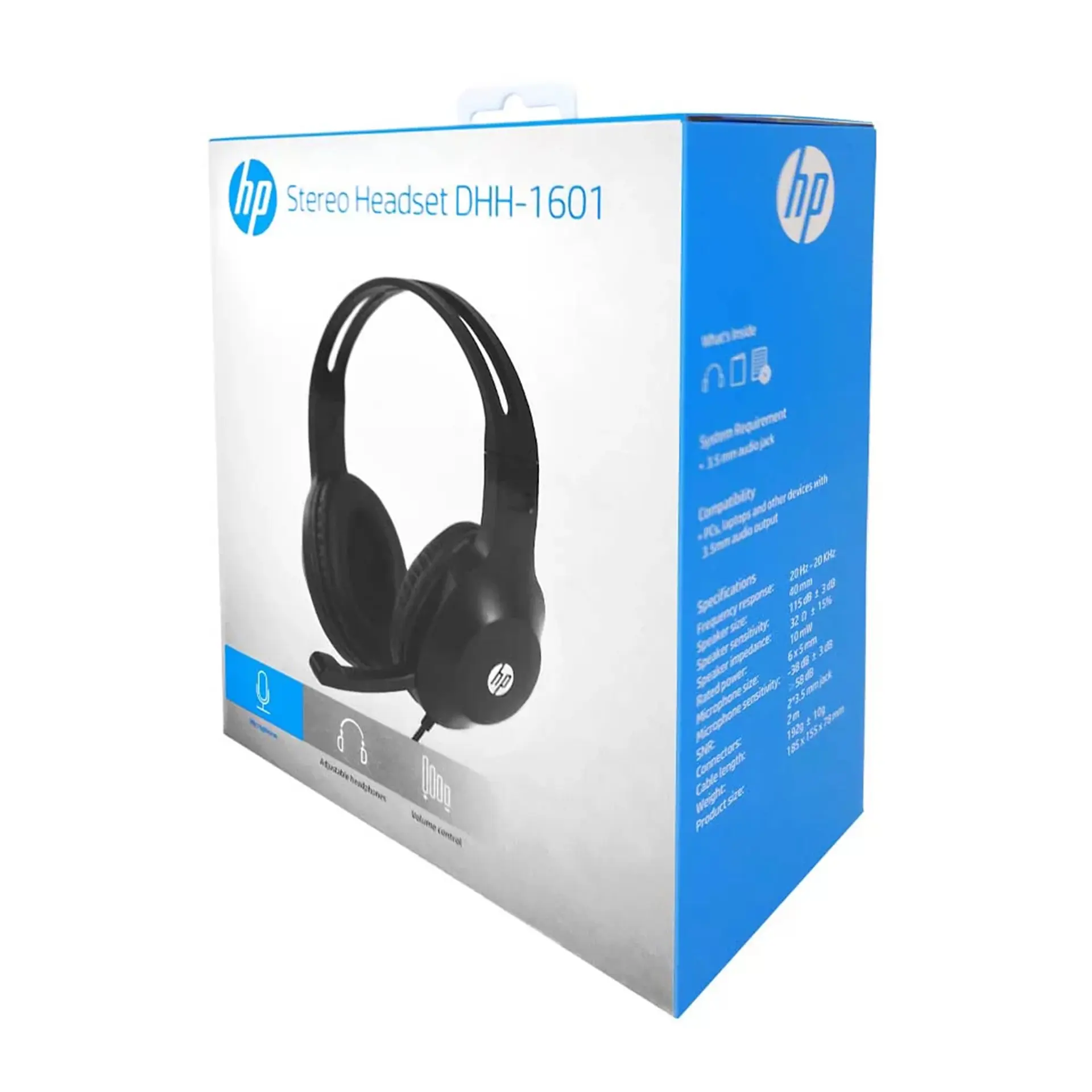 Audífonos HP DHH-1601 Over-Ear Jack 3.5mm 6