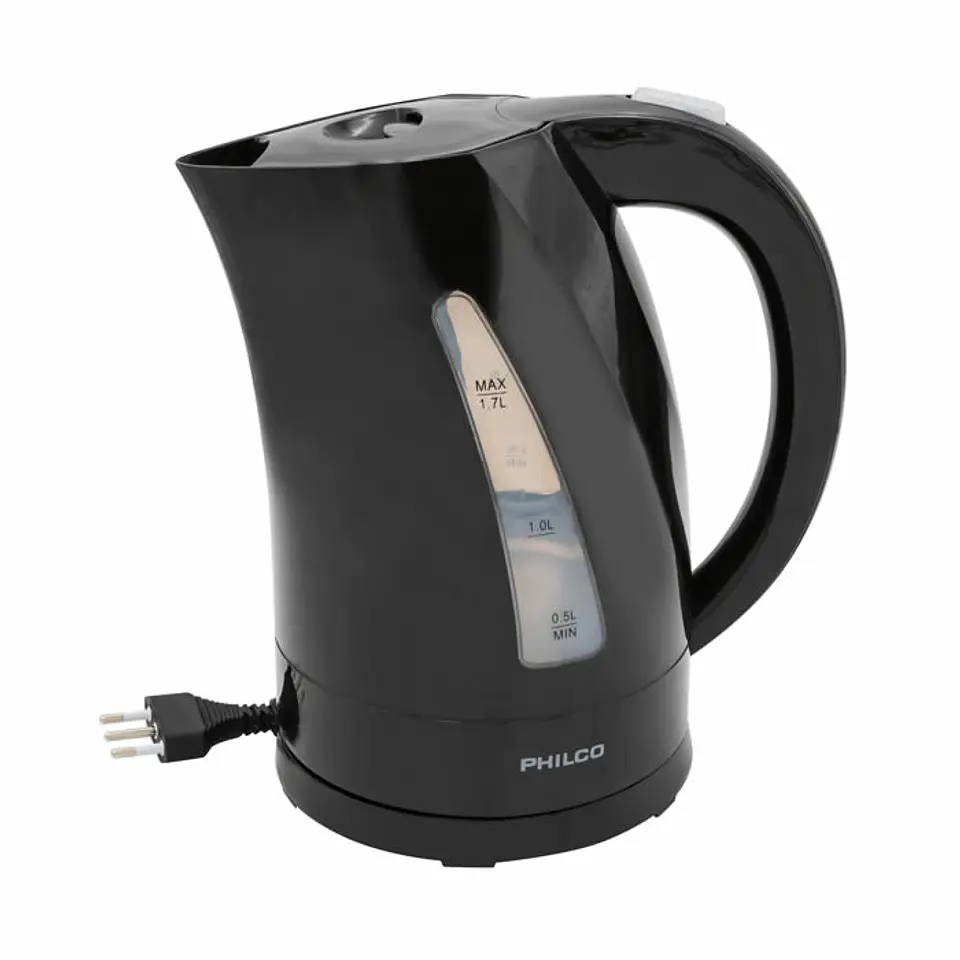 Hervidor Electrico Philco 1.7L Negro 1