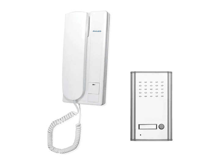 Kit Portero Electrico + Citofono Philco PR10 1