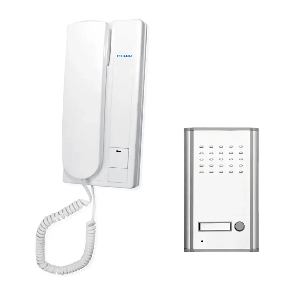 Kit Portero Electrico + Citofono Philco PR10 1