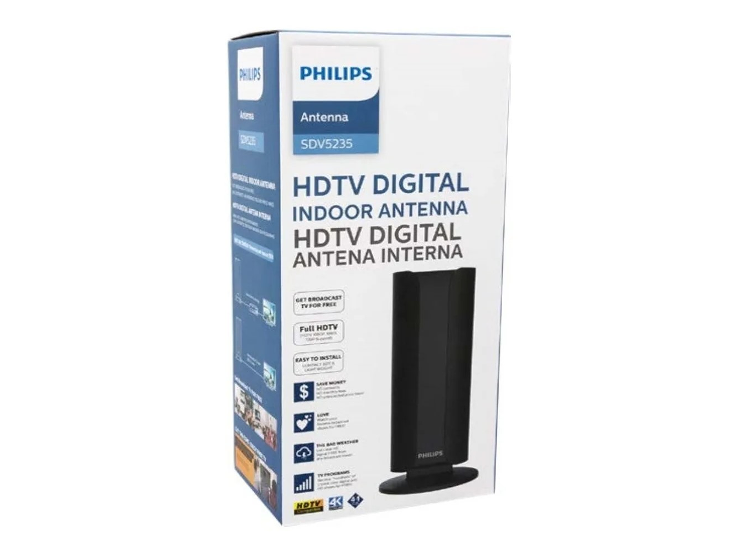 Antena Philips TV digital HDTV SDV5235 Pedestal 2
