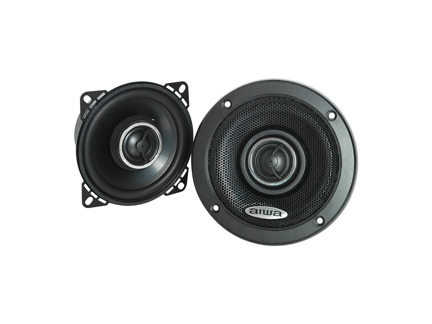 Parlantes Auto 10cm 2 Vías 150 Watts Aiwa Aws-1065p 3