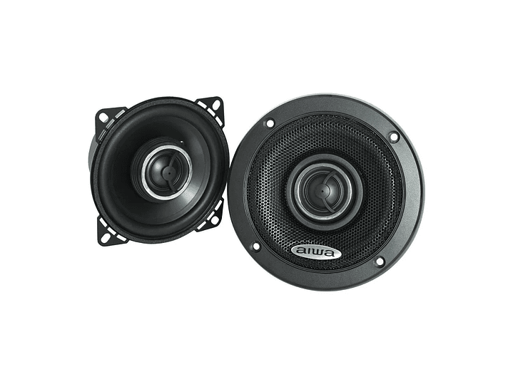 Parlantes Auto 10cm 2 Vías 150 Watts Aiwa Aws-1065p 3