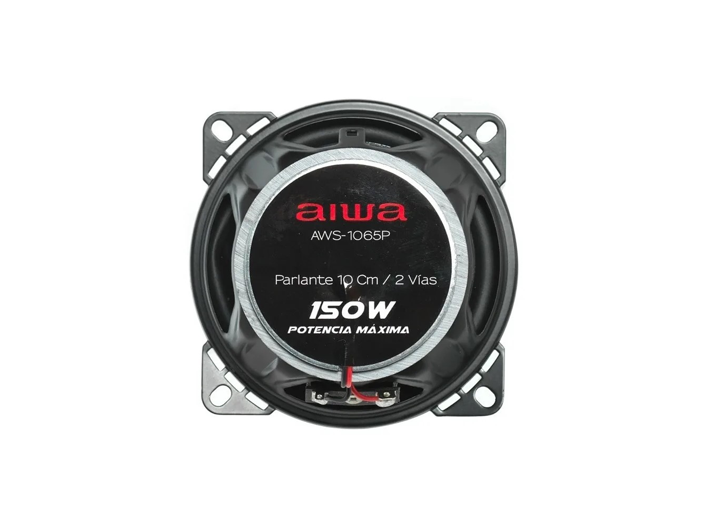 Parlantes Auto 10cm 2 Vías 150 Watts Aiwa Aws-1065p 6