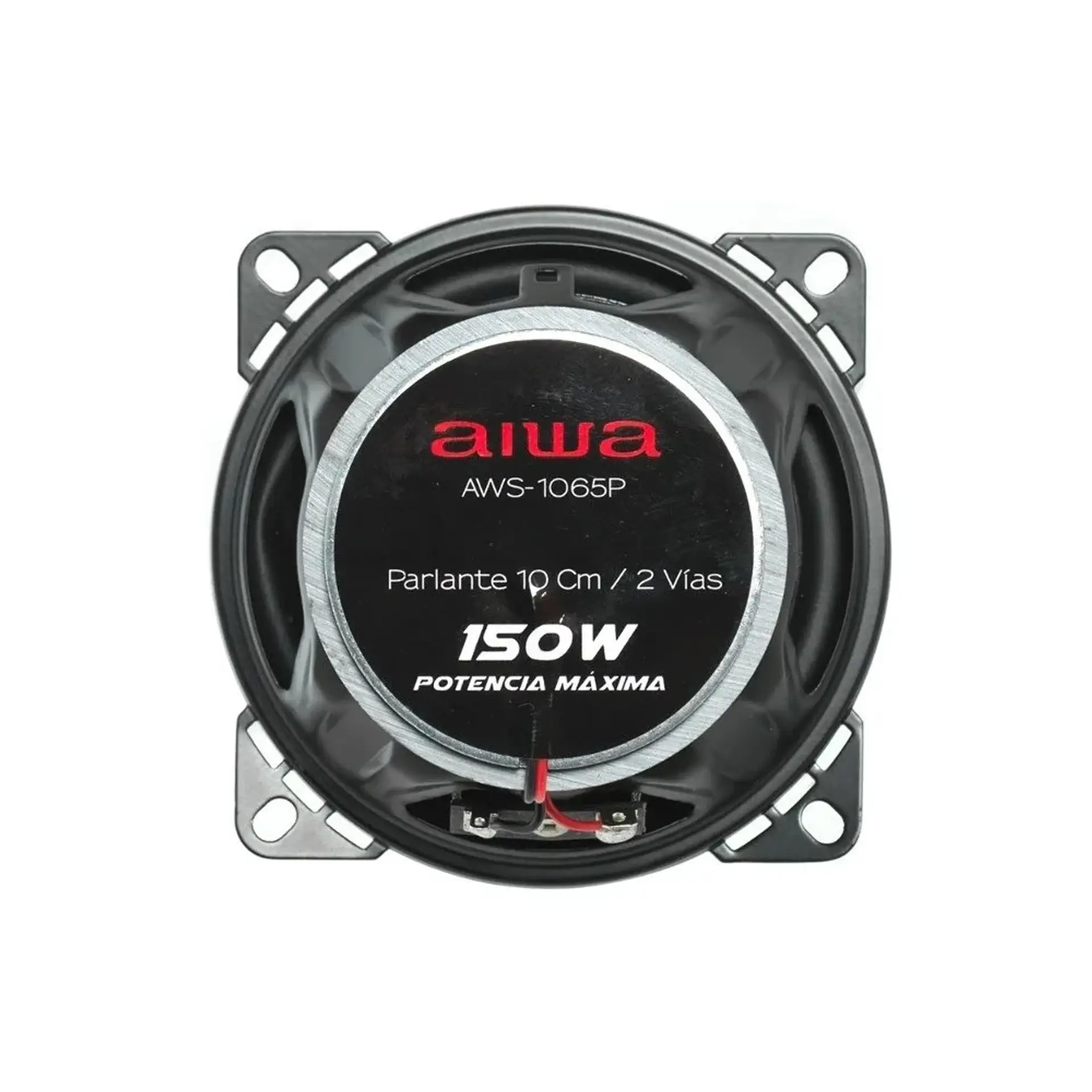 Parlantes Auto 10cm 2 Vías 150 Watts Aiwa Aws-1065p 6