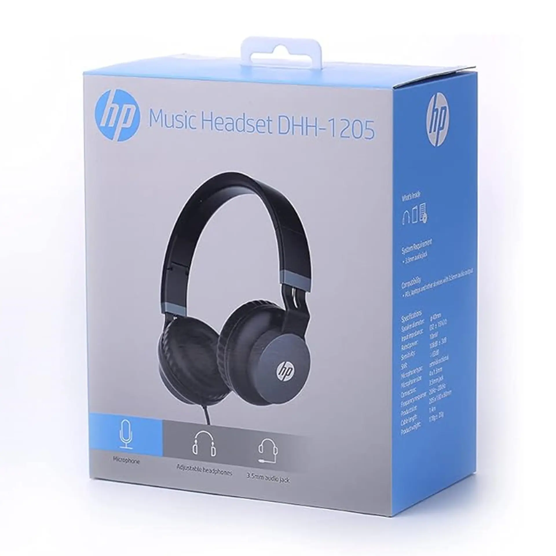 Audífonos HP DHH-1205 Over-Ear Jack 3.5mm 4