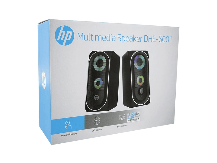 Parlantes PC Gamer Hp Rgb Dhe-6001 2