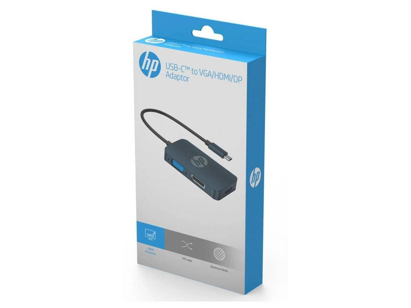 Hub Adaptador HP Usb-C A Hdmi Vga CT200 2