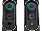 Parlantes PC Gamer Hp Rgb Dhe-6001 - Miniatura 3