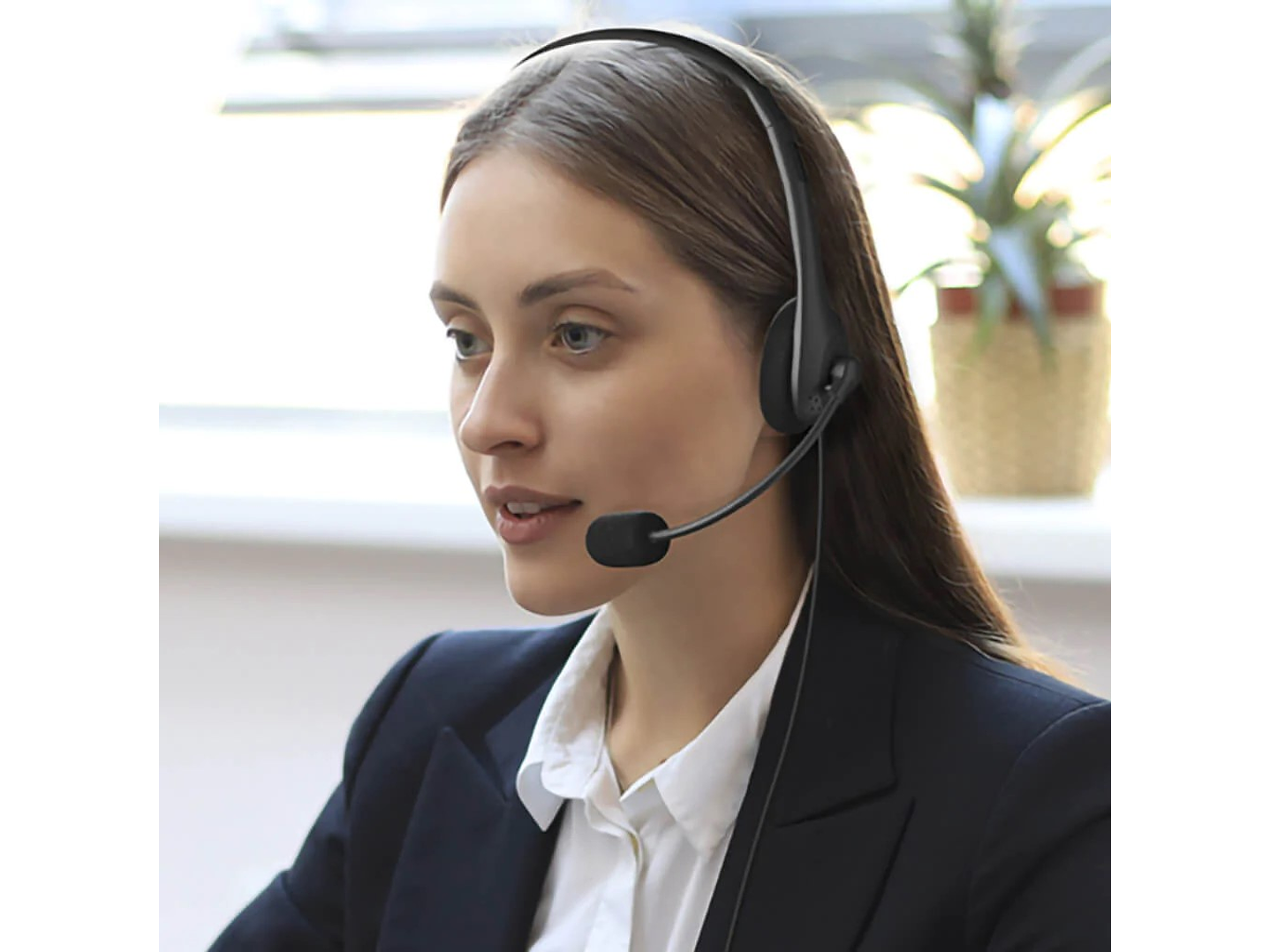 Auricular Monoaural Usb Conferencias XTech XTH-235 2