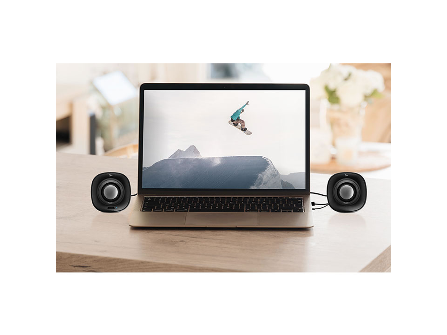 Parlantes Pc Notebook Estereo Multimedia Xtech Azul 3