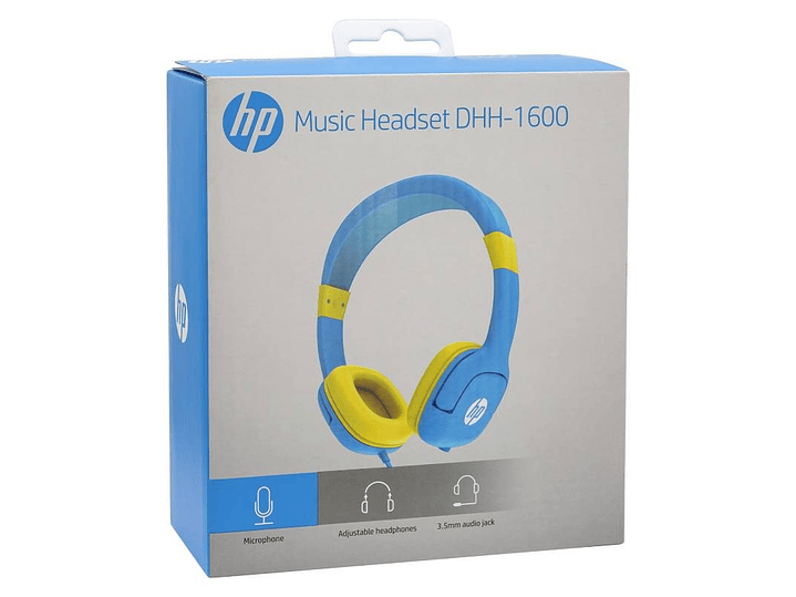 Audífono Hp Infantil Dhh-1600 Over-Ear Jack 3.5mm 2
