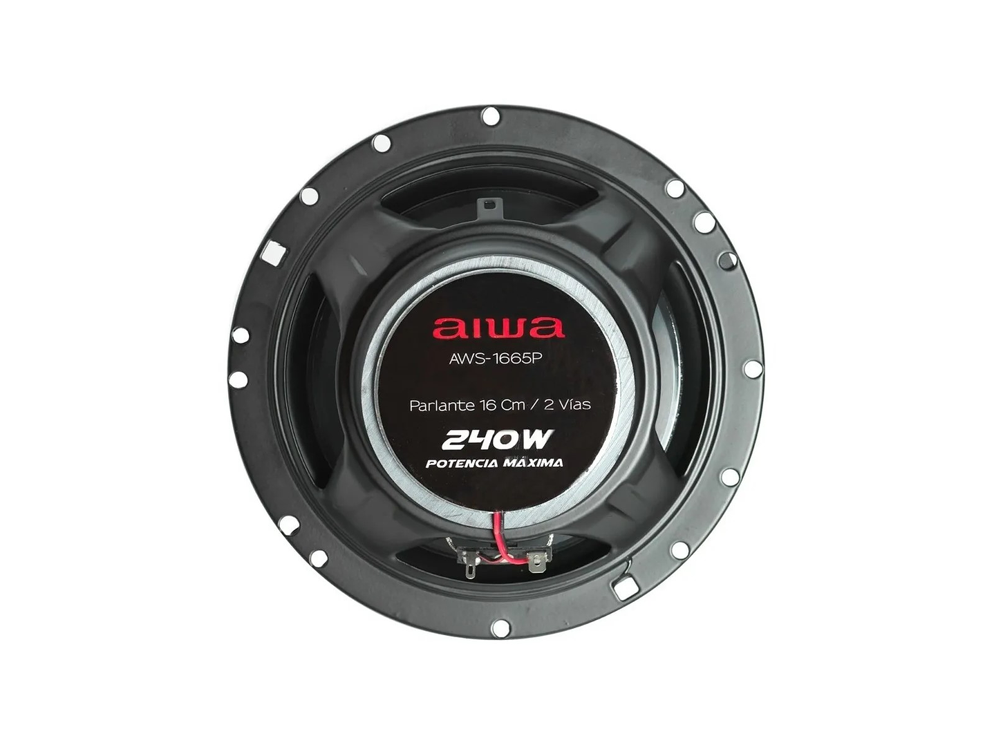 Parlantes Auto Aiwa 16cm 2 Vías 240 Watts Aws-1665p 4