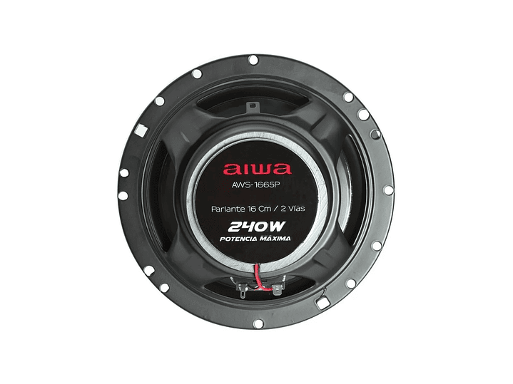Parlantes Auto Aiwa 16cm 2 Vías 240 Watts Aws-1665p 4