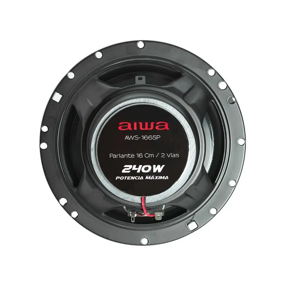 Parlantes Auto Aiwa 16cm 2 Vías 240 Watts Aws-1665p 4