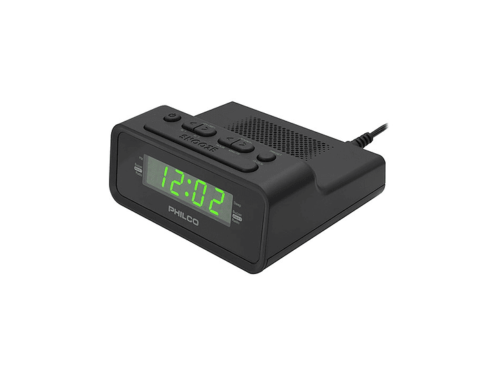 Radio Reloj Despertador Digital Philco 1006GR 3