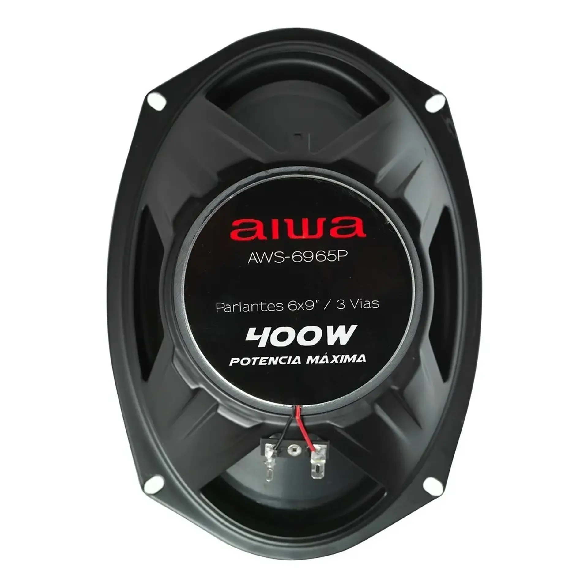 Parlantes Auto 6x9 3 Vías 400 Watts Aiwa Aws-6965p 5