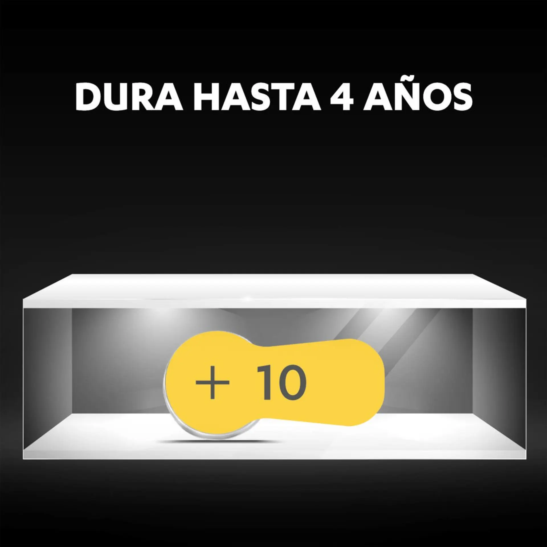 Pack 6 pilas Duracell Auditivas Numero 10 3