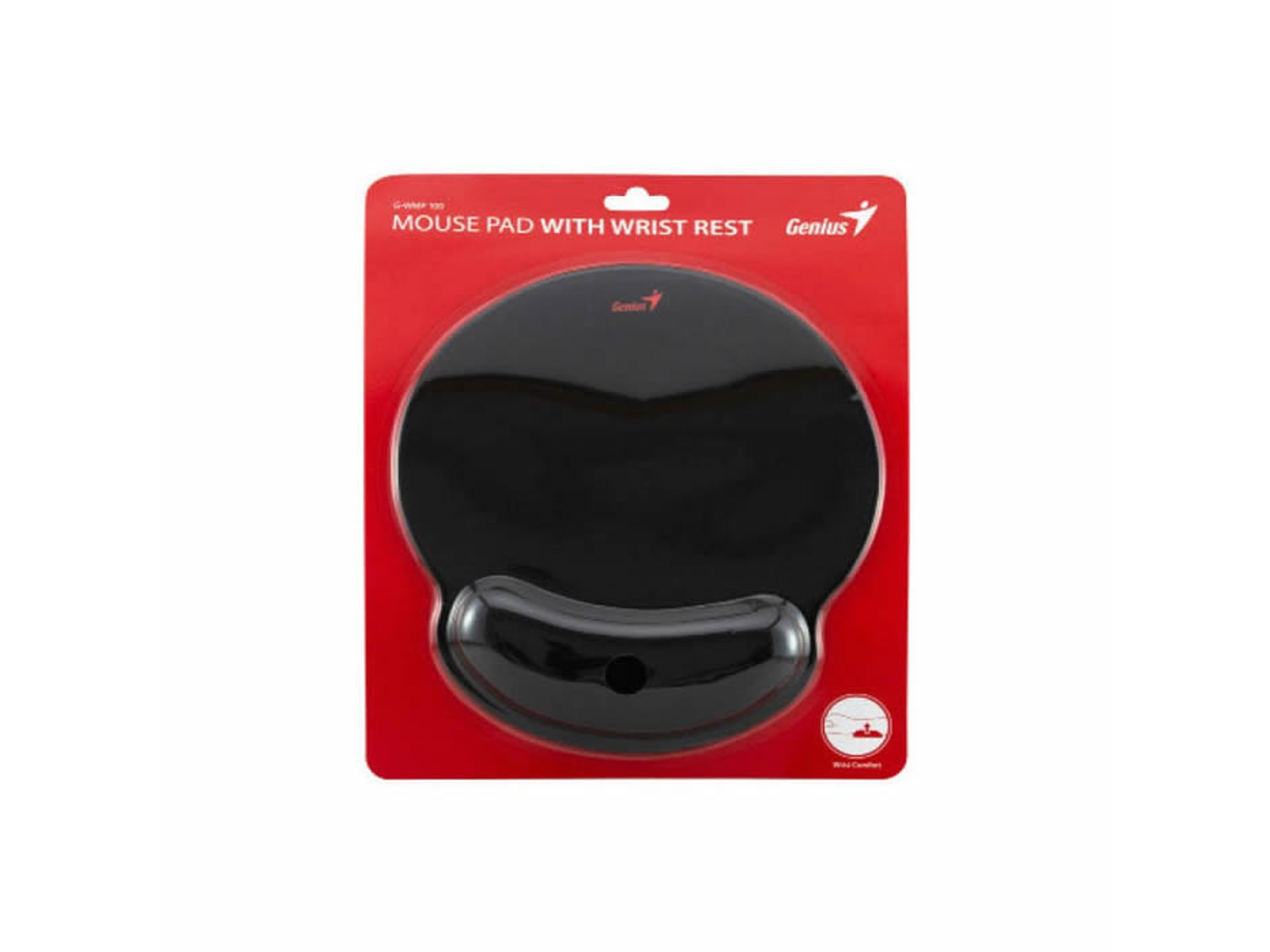 Mouse Pad Genius Ergonomico WP100 Negro 4