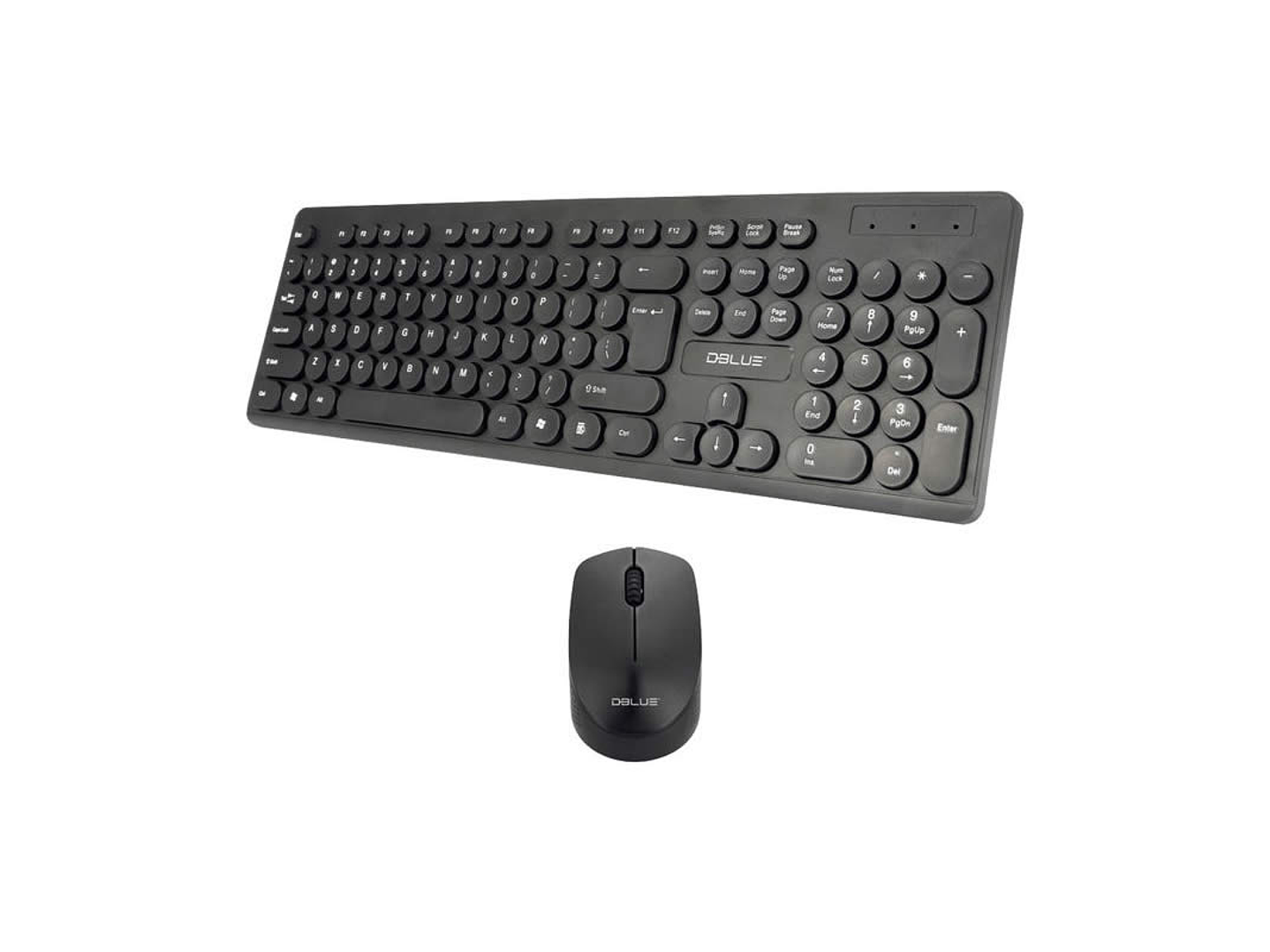 Kit Combo Teclado y Mouse Inalámbricos Dblue 1