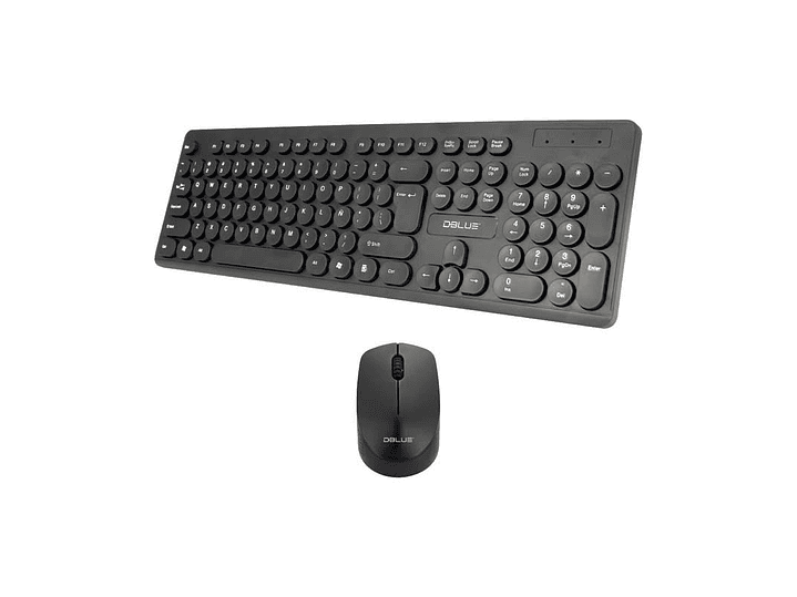Kit Combo Teclado y Mouse Inalámbricos Dblue 1
