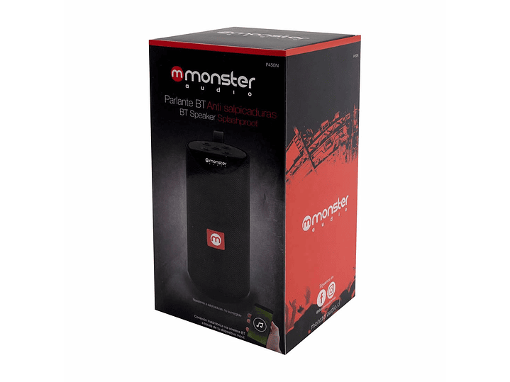 Parlante Bluetooth Monster 450N Negro 3