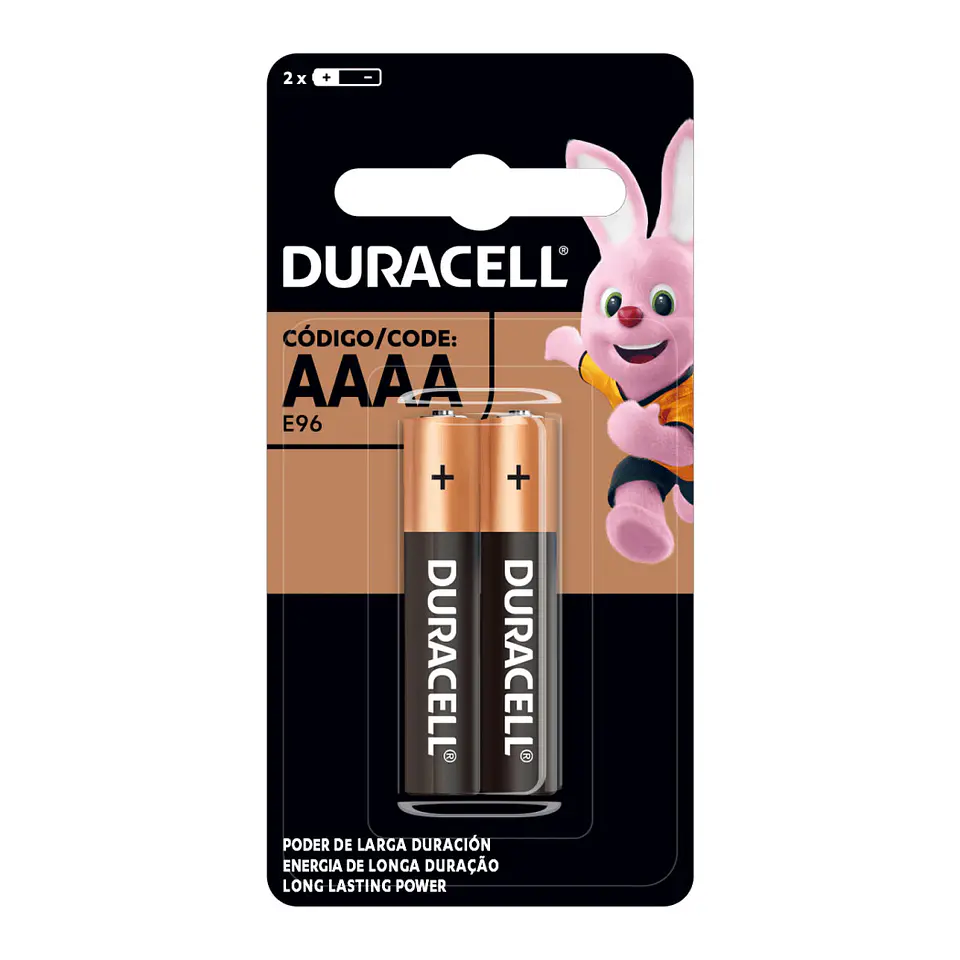 Pack 2 Pilas Duracell Aaaa Alcalina Ultra E96 1