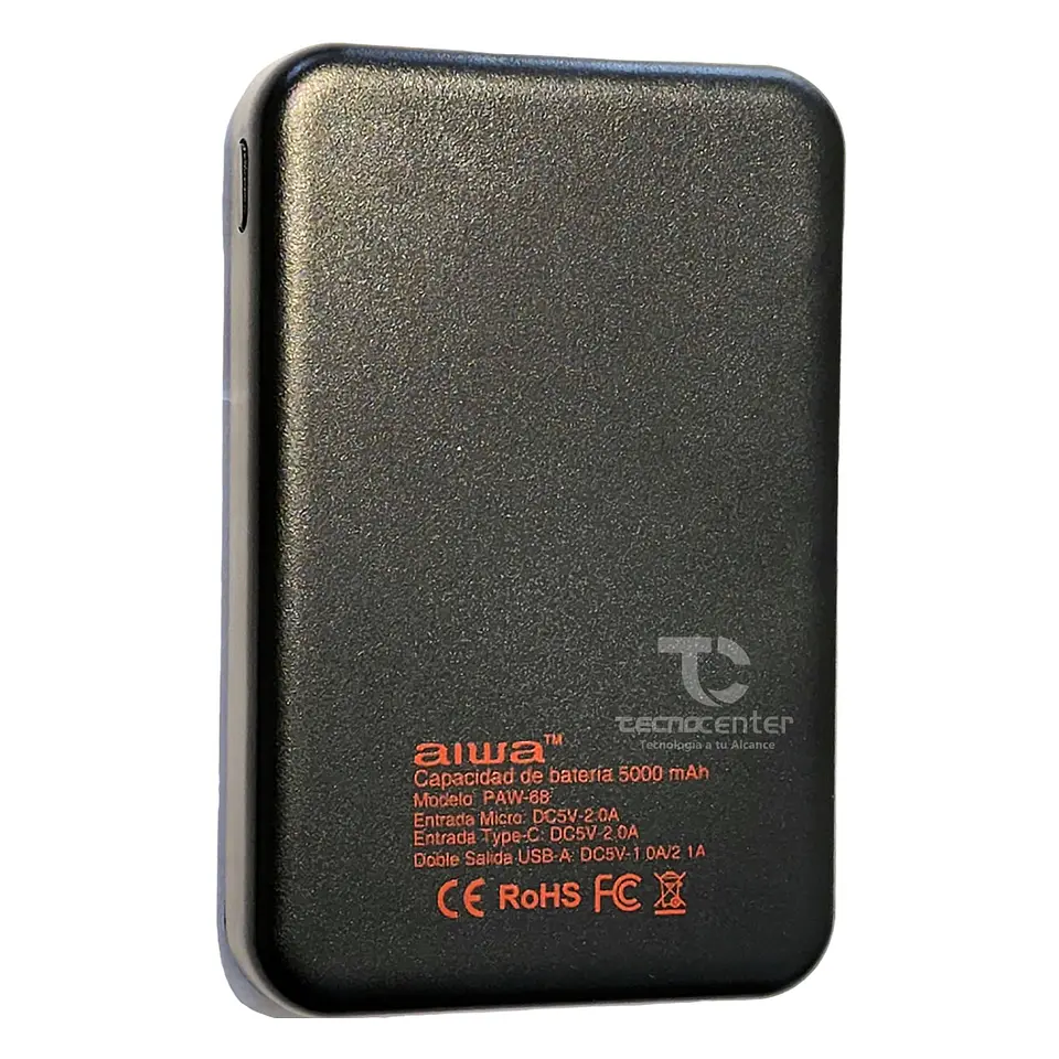 Bateria Portatil Powerbank 5.000 Aiwa PAW-68 2