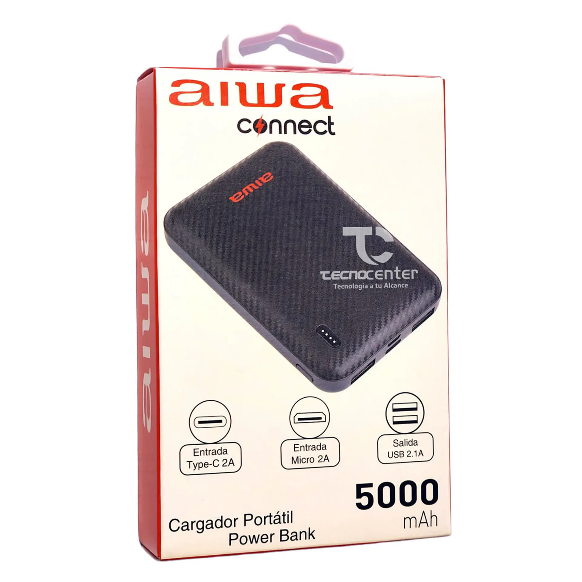 Bateria Portatil Powerbank 5.000 Aiwa PAW-68 3