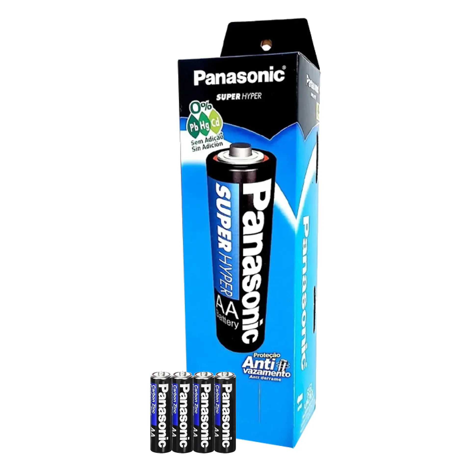 Pack 48 Pilas Panasonic AA Super Hyper R6P 1