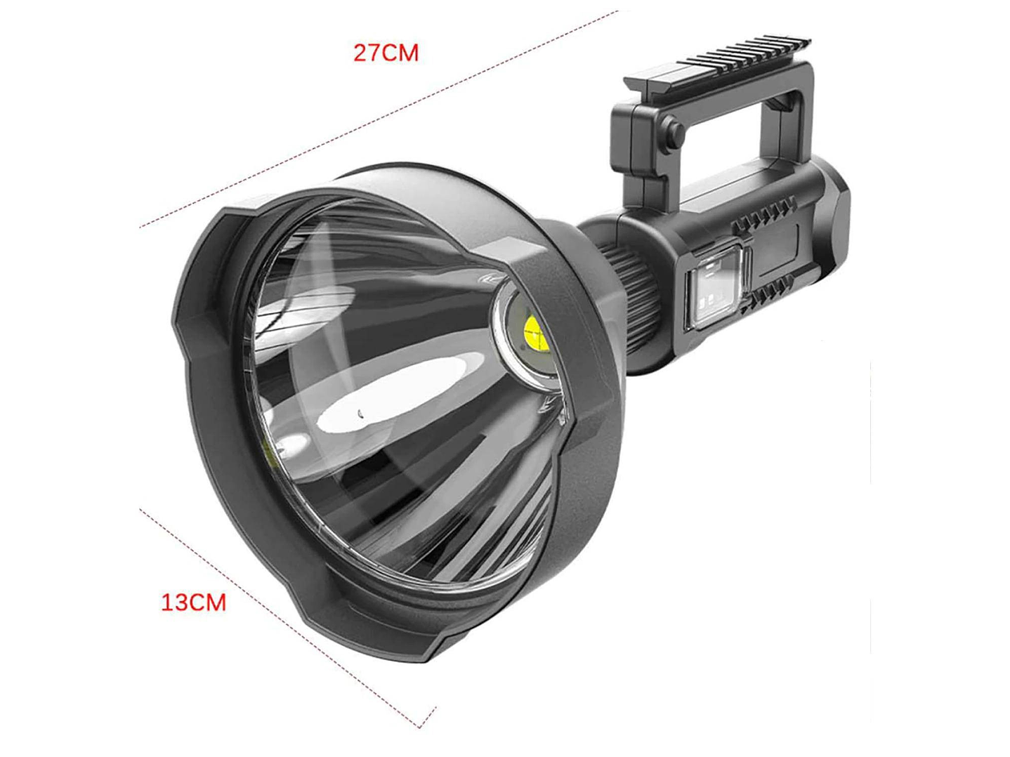 Linterna Led Largo Alcance Con Tripode Tecnolab TL215 5