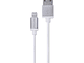 Cable Lightning a USB Philips 1.2m Blanco - Miniatura 1