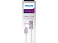 Cable Lightning a USB Philips 1.2m Blanco - Miniatura 2