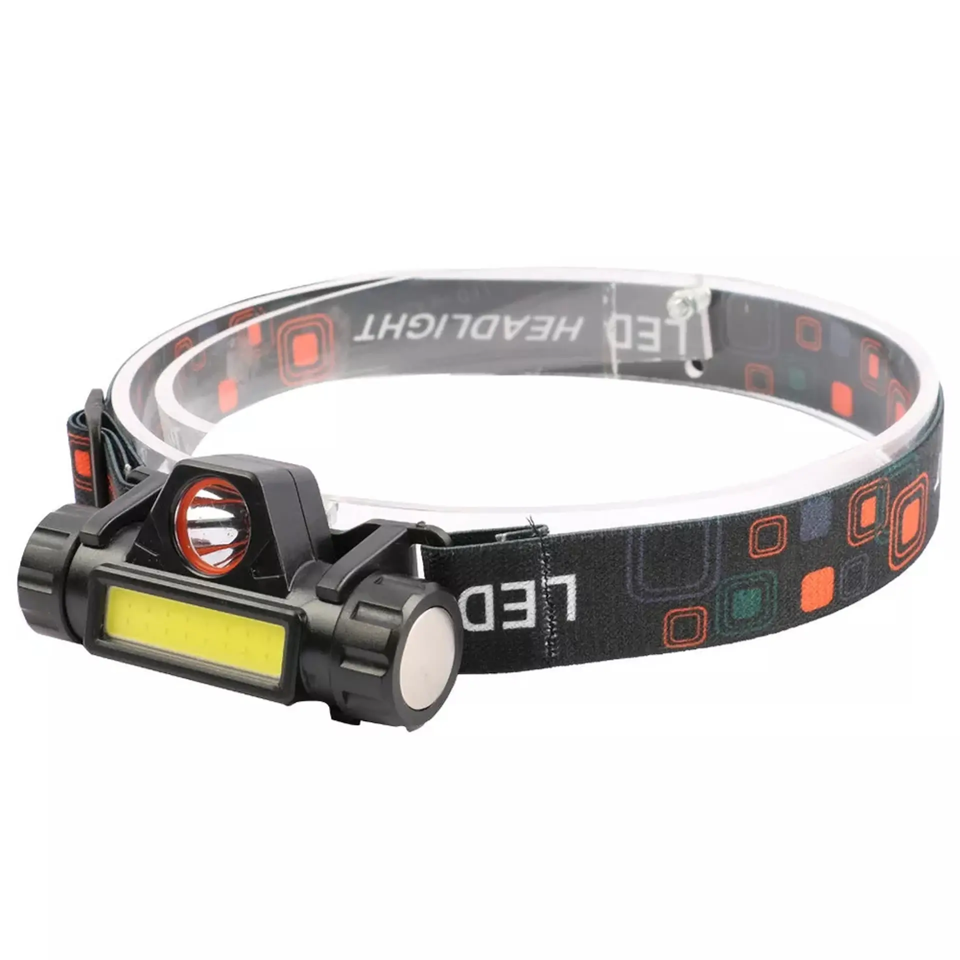 Linterna Cintillo Led Cob Tecnolab Recargable TL302 3