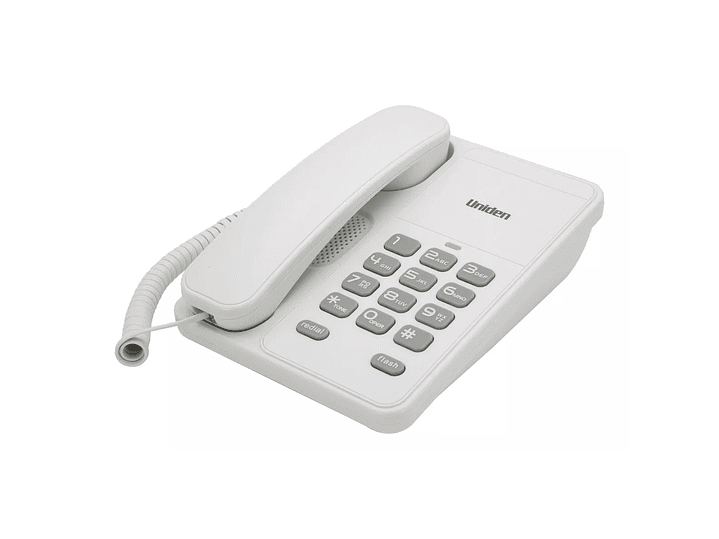 Teléfono Fijo Sobremesa Uniden AS7202 Blanco 1