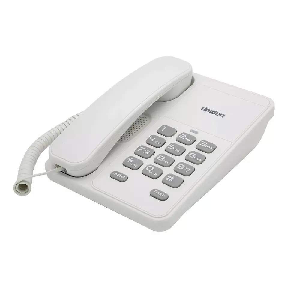 Teléfono Fijo Sobremesa Uniden AS7202 Blanco 1