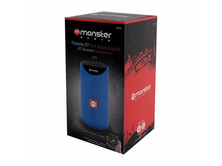 Parlante Bluetooth Monster 450A Azul 2