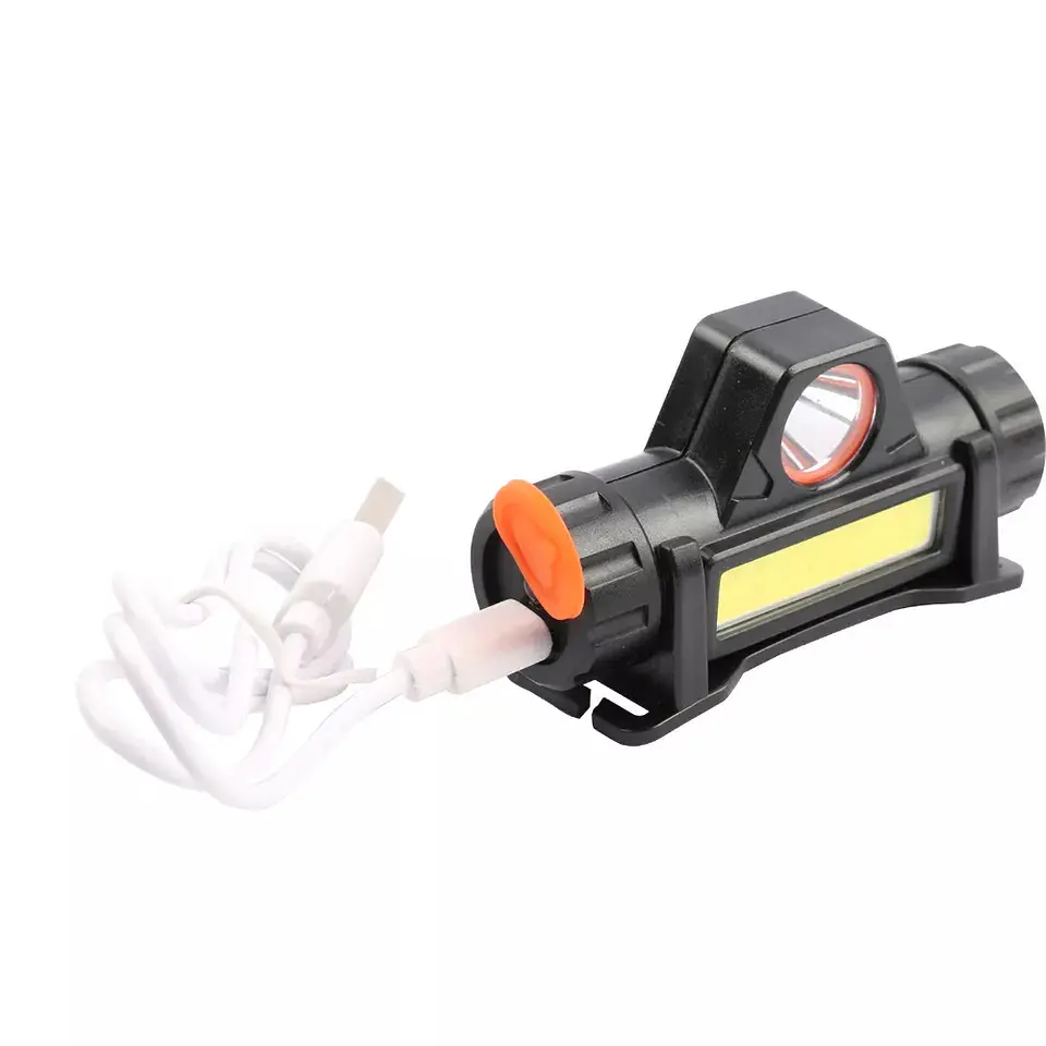 Linterna Cintillo Led Cob Tecnolab Recargable TL302 5