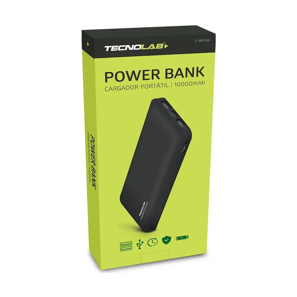 Bateria Portatil Powerbank 10.000 Tecnolab 3