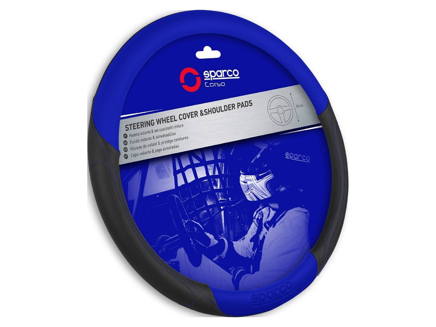 Cubre Volante Auto Sparco Universal SPS117BL 1