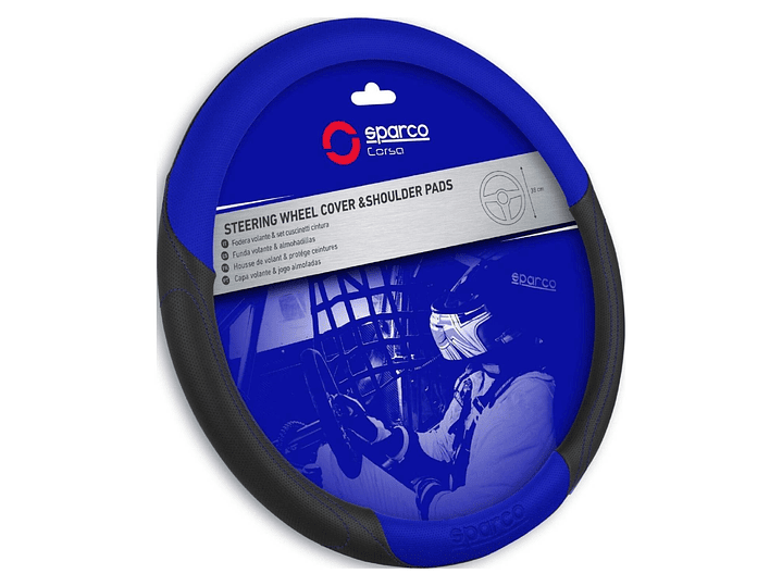 Cubre Volante Auto Sparco Universal SPS117BL 1