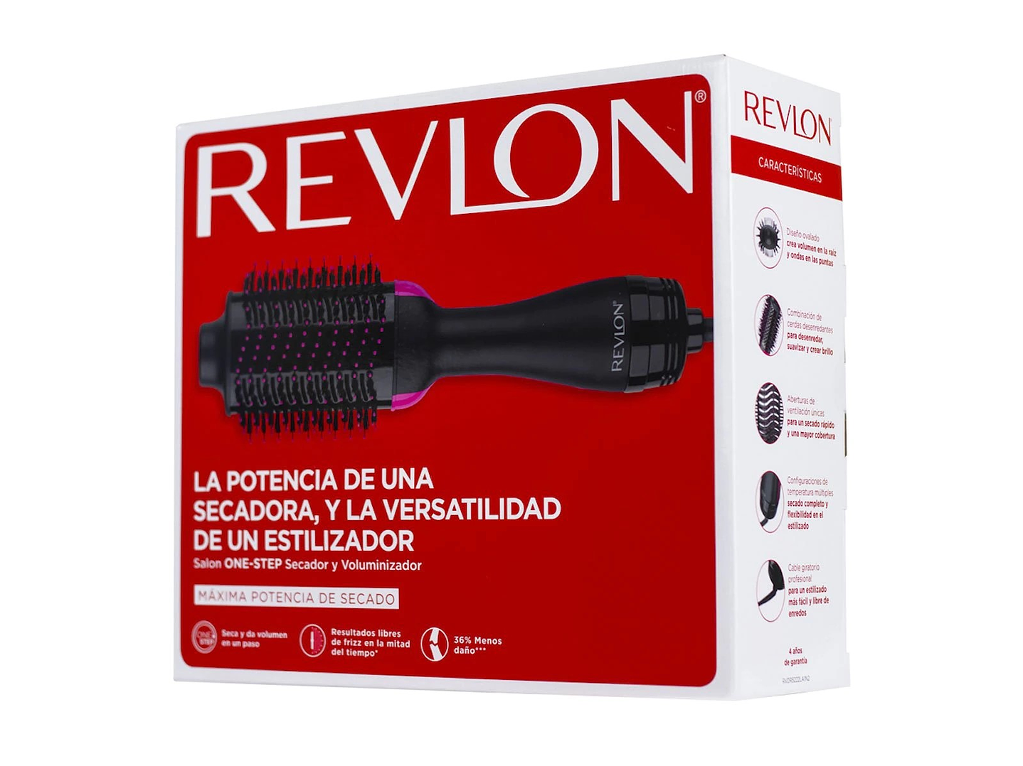 Cepillo Secador Y Voluminizador Onestep Revlon LA2 5