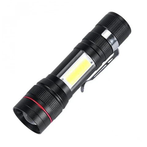 Linterna Led Recargable Usb Tecnolab TL325