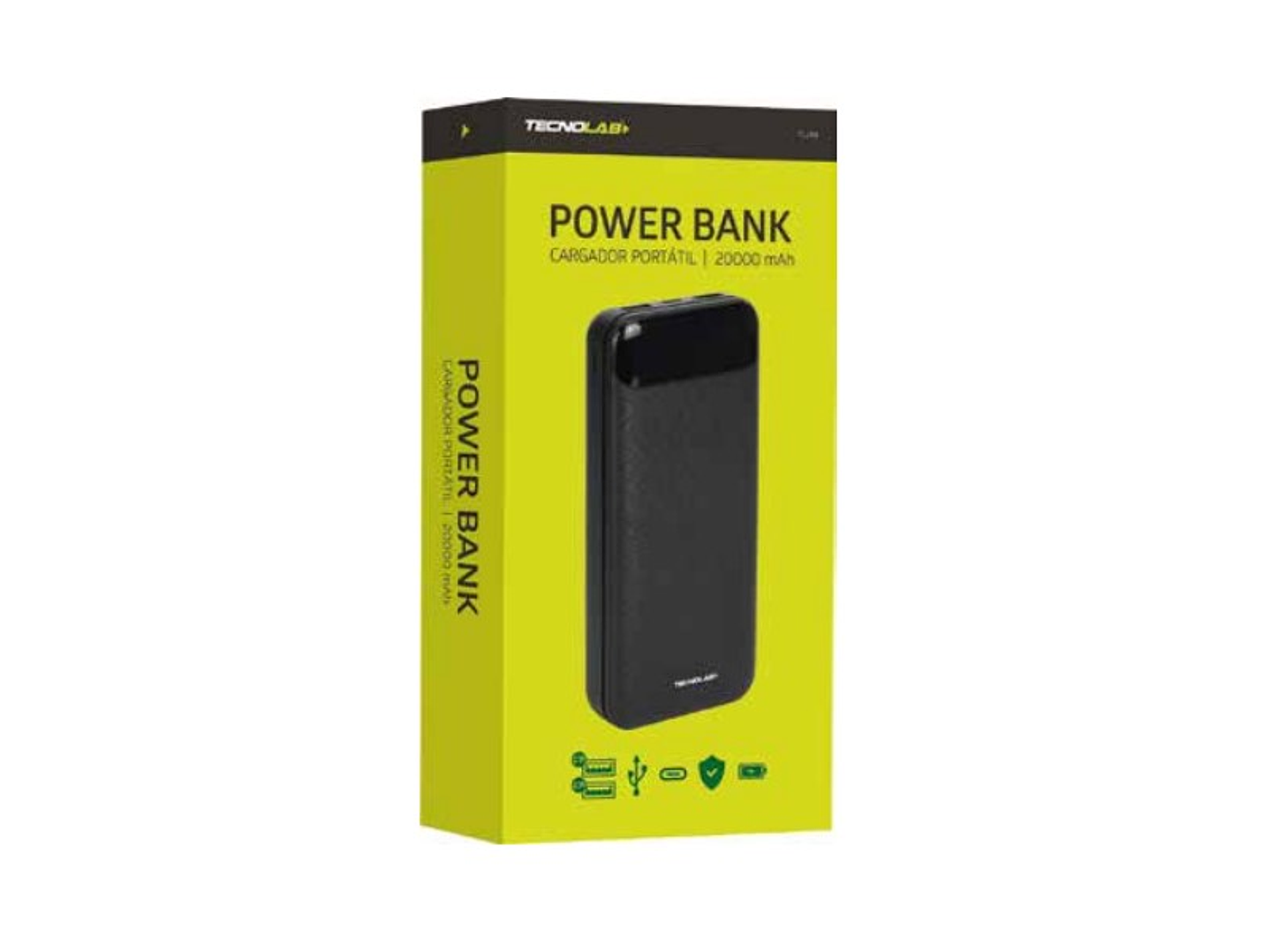Bateria Portatil Powerbank 20.000 Tecnolab 2